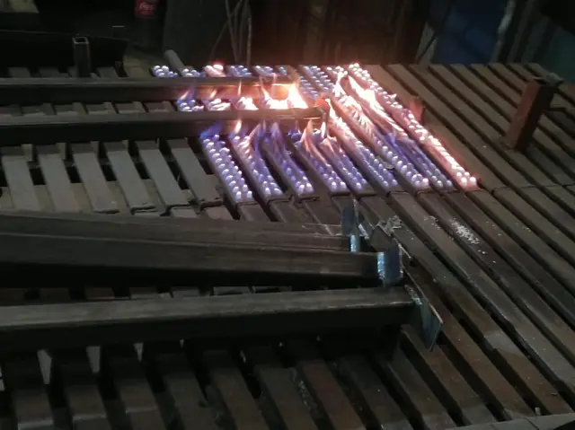 Corte CNC por plasma de piezas para racks en Racks CCR